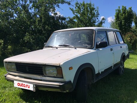 1990 Lada (ВАЗ) 2104 4-speed, белый, 70000 рублей, вид 1