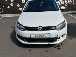 2014 Volkswagen Polo V, белый, 430000 рублей, вид 1
