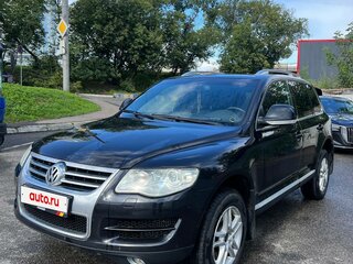 2008 Volkswagen Touareg I Рестайлинг, чёрный, 950000 рублей, вид 1