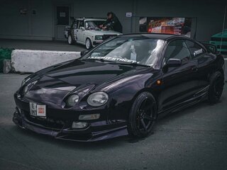 1996 Toyota Celica VI (T200) Рестайлинг, чёрный, 850000 рублей, вид 2