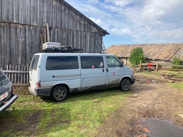 1999 Volkswagen Transporter T4, серый, 550000 рублей - вид 5