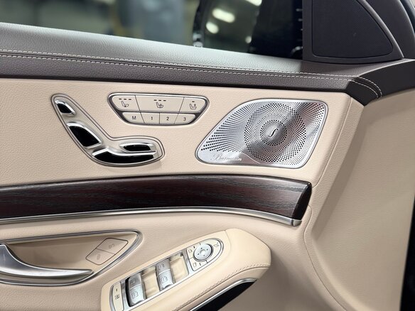 2018 Mercedes-Benz S-Класс 400 d Long VI (W222, C217) Рестайлинг, чёрный, 5050000 рублей - вид 27