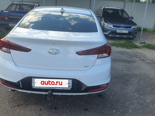 2019 Hyundai Elantra VI (AD) Рестайлинг, белый, 1600000 рублей, вид 2