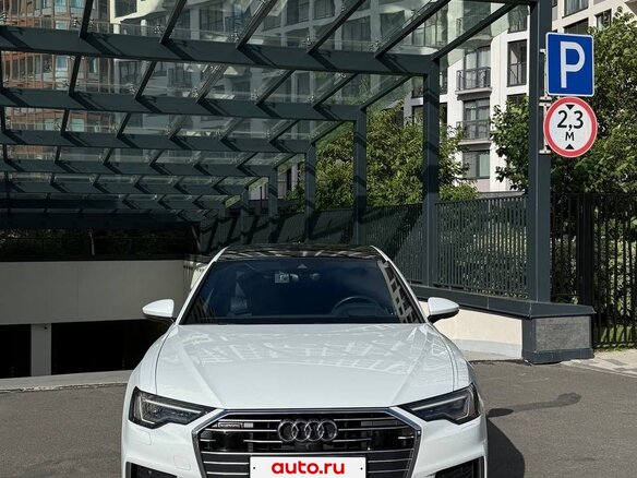 2020 Audi A6 40 TDI V (C8), белый - вид 17