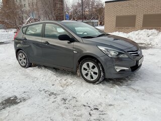 2014 Hyundai Solaris I, серый, 590000 рублей, вид 3