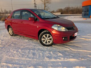 2011 Nissan Tiida I Рестайлинг, красный, 449000 рублей, вид 1