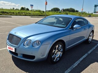2007 Bentley Continental GT I, голубой, 3800000 рублей, вид 1