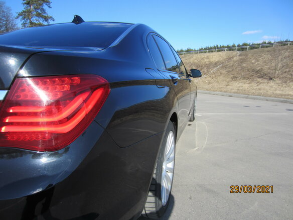 2008 BMW 7 серии Long 750Li V (F01/F02/F04), чёрный, 1672270 рублей - вид 20