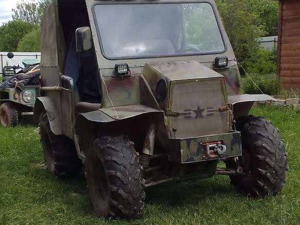 2017 Русоход 4x4, чёрный, 100000 рублей - вид 2