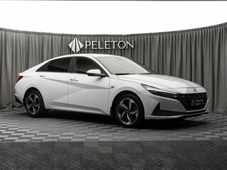 2021 Hyundai Elantra VII (CN7), белый, 2410000 рублей, вид 2