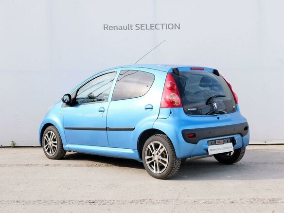 2007 Peugeot 107 I, голубой, 460000 рублей - вид 6