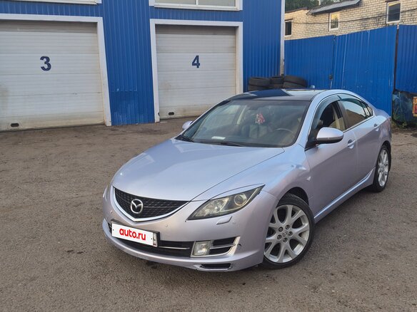 2008 Mazda 6 II (GH), фиолетовый, 666666 рублей