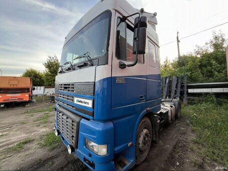 1999 DAF XF 95, синий, 800000 рублей, вид 2