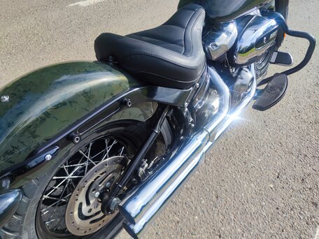 2019 Harley-Davidson Softail Slim, зелёный, 1200000 рублей, вид 4