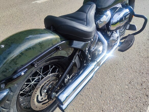 2019 Harley-Davidson Softail Slim, зелёный, 1200000 рублей - вид 3