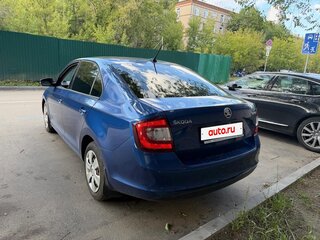 2018 Skoda Rapid I Рестайлинг, синий, 1020000 рублей, вид 3