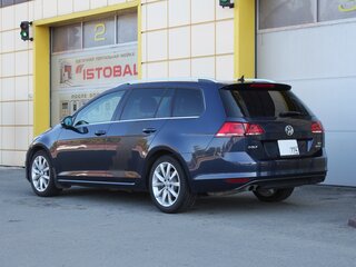 2014 Volkswagen Golf VII, синий, 1095000 рублей, вид 4