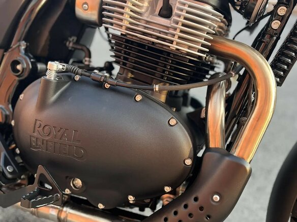 2026 Royal Enfield Bear 650, жёлтый, 737000 рублей - вид 12