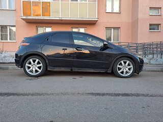 2008 Honda Civic AMT VIII Рестайлинг, чёрный, 530000 рублей, вид 2