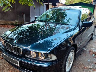 2001 BMW 5 серии 530i IV (E39) Рестайлинг, синий, 1400000 рублей, вид 1