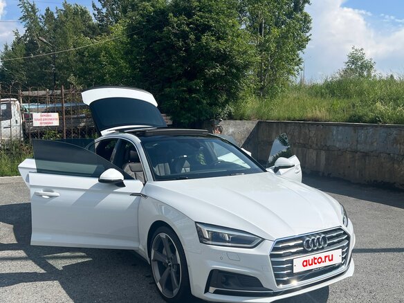 2019 Audi A5 II (F5), белый, 4000000 рублей - вид 6