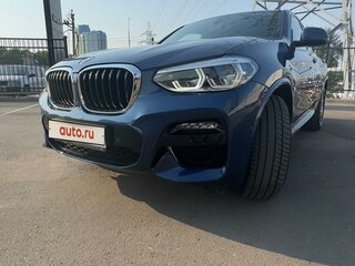 2021 BMW X4 20d II (G02), синий, 5550000 рублей, вид 2