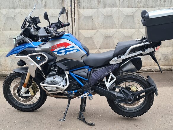 2017 BMW R 1200 GS, синий