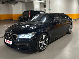 2016 BMW 7 серии 750d xDrive VI (G11/G12), чёрный, 3900000 рублей, вид 1
