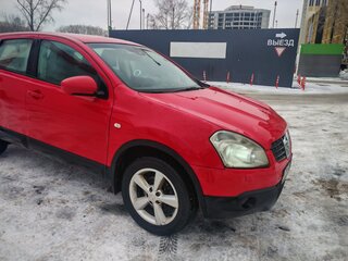 2008 Nissan Qashqai I, красный, 730000 рублей, вид 2
