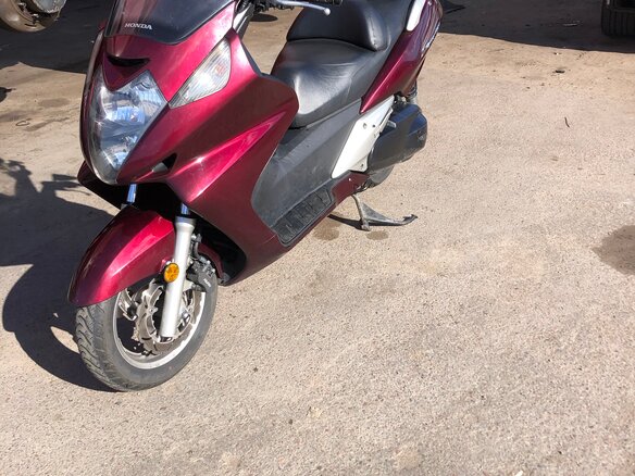 2009 Honda Silver Wing 600, красный, 390000 рублей