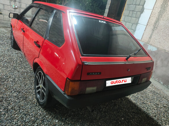 1992 Lada (ВАЗ) 2109, красный, 170000 рублей - вид 4