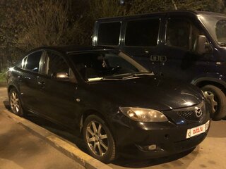 2006 Mazda 3 I (BK) Рестайлинг, чёрный, 570000 рублей, вид 5