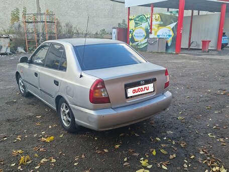 2008 Hyundai Accent ТагАЗ II, серебристый, 270000 рублей, вид 5