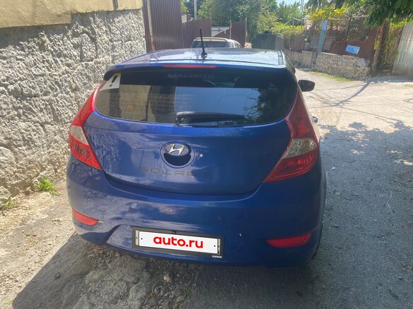 2012 Hyundai Accent IV, синий, 800000 рублей - вид 8