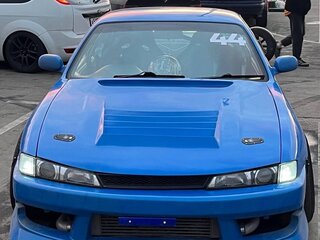 1994 Nissan Silvia VI (S14), синий, 1980000 рублей, вид 3