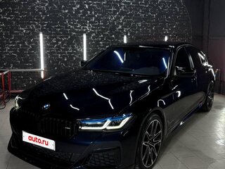 2019 BMW 5 серии 520d xDrive VII (G30/G31/G38), синий, 3855000 рублей, вид 1