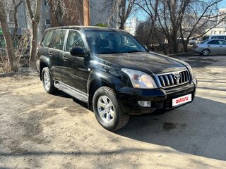 2008 Toyota Land Cruiser Prado 5-speed 120 Series Рестайлинг, чёрный, 3300000 рублей, вид 4