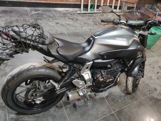 2016 Yamaha MT-07 (FZ-07), серый, 750000 рублей, вид 5