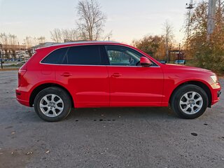 2009 Audi Q5 I (8R), красный, 1550000 рублей, вид 5