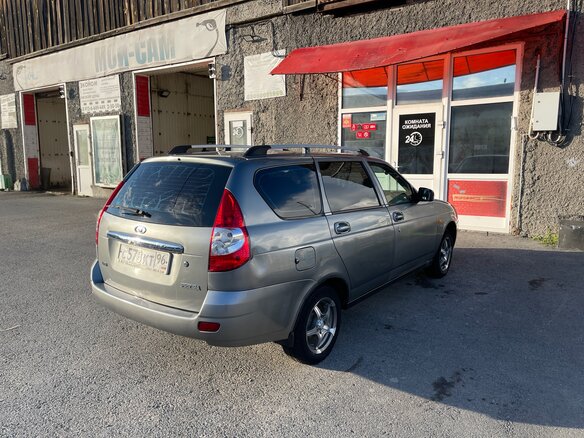 2011 Lada (ВАЗ) Priora I, серый, 270000 рублей - вид 5
