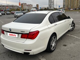 2009 BMW 7 серии Long 750Li V (F01/F02/F04), белый, 1377000 рублей, вид 3