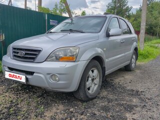 2007 Kia Sorento I Рестайлинг, серебристый, 880000 рублей, вид 1