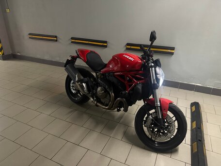 2014 Ducati Monster 821, красный, 600000 рублей, вид 3