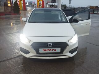2017 Hyundai Solaris II, белый, 770000 рублей, вид 1
