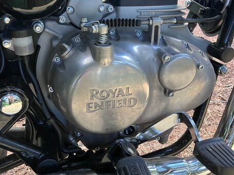 2024 Royal Enfield Classic 350, чёрный, 370000 рублей, вид 4