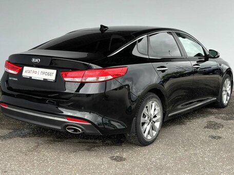 2017 Kia Optima IV, чёрный, 1730000 рублей, вид 5
