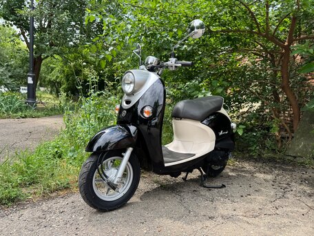 2013 Yamaha Vino 50, чёрный, 125000 рублей, вид 2