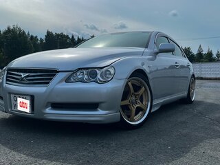 2005 Toyota Mark X I, серый, 1600000 рублей, вид 3