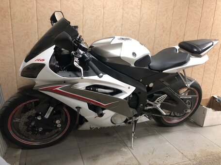 2012 Yamaha YZF-R6, белый, 650000 рублей, вид 1