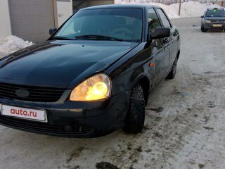 2009 Lada (ВАЗ) Priora I, чёрный, 250000 рублей, вид 3